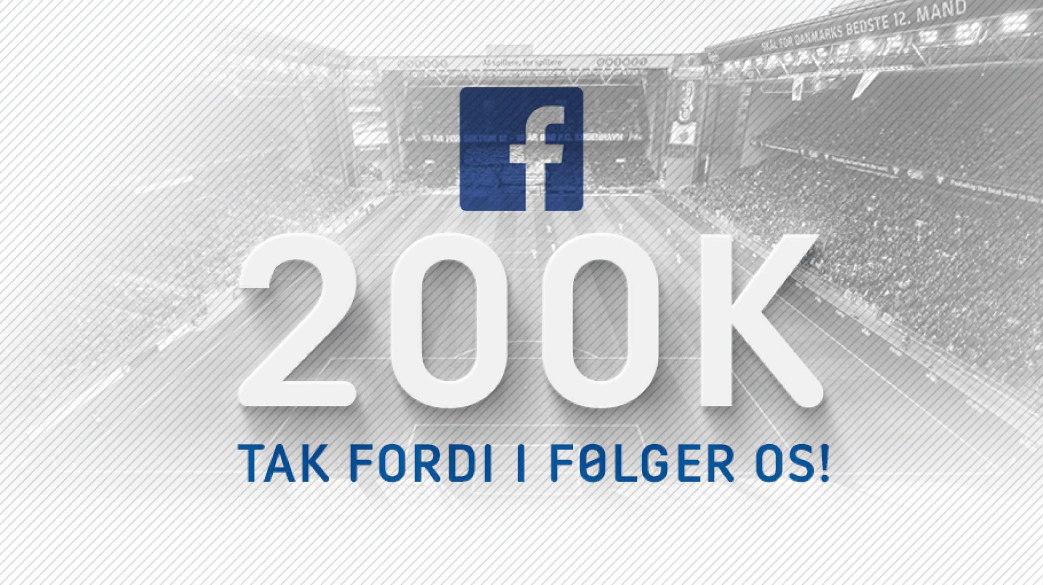 Vores Facebookside har rundet 200K likes