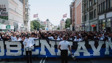 F.C. Københavns fanmarch før pokalfinalen