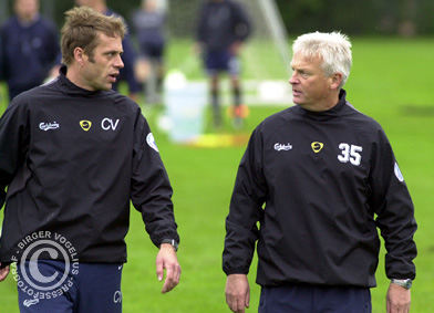 Carsten V. Jensen og Hans Backe