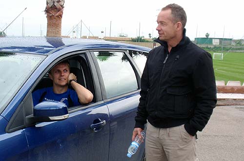 Jesper Grønkjær og Lars Højer