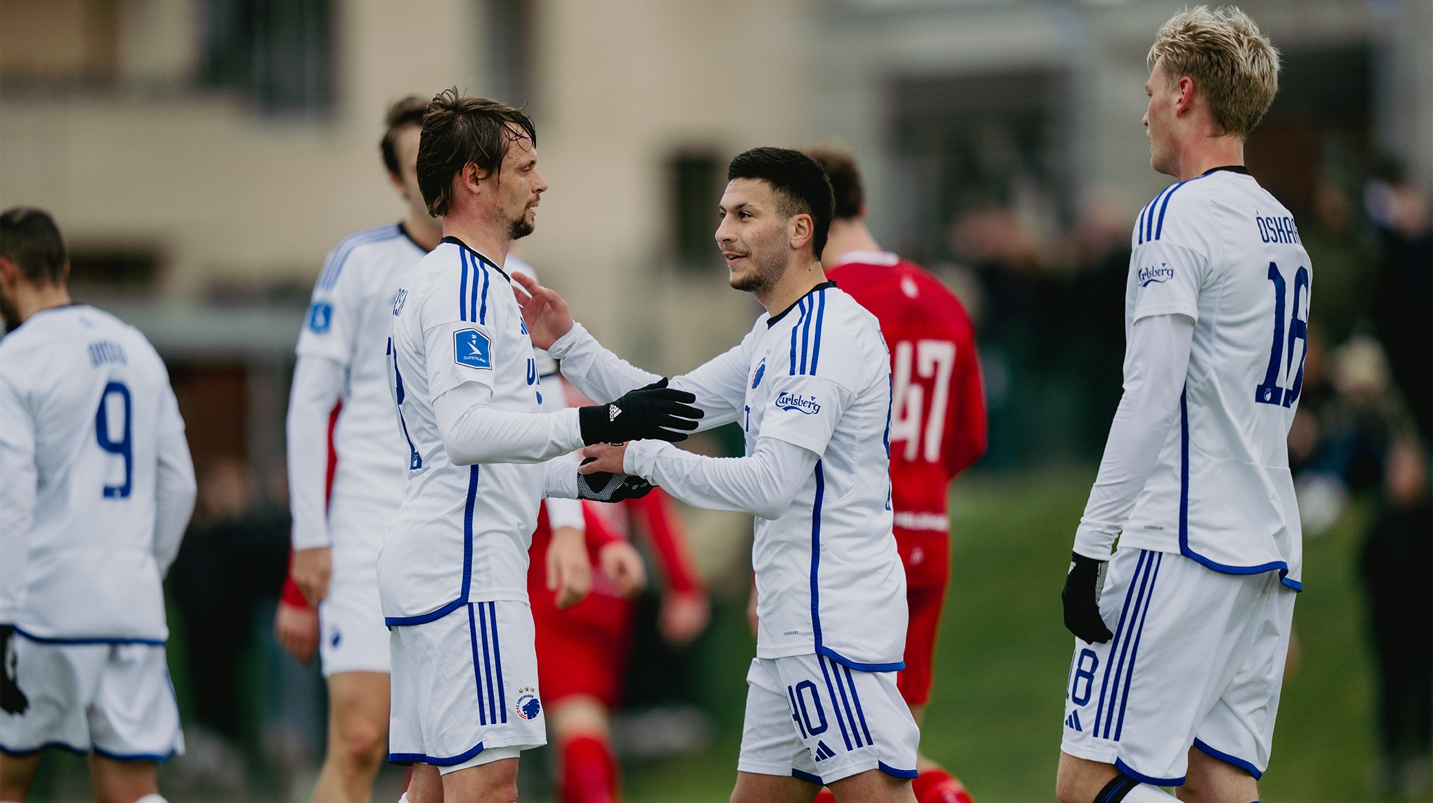 Roony efter hans 1-0-scoring. Foto: Gaston Szerman, FCK Media