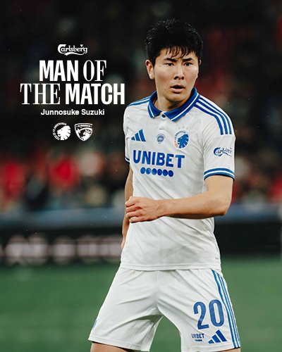 Junnosuke Suzuki - Carlsberg Man of the Match