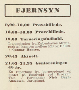 TV program