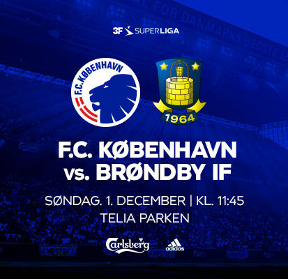 FCK-Brøndby, 1. december 2019