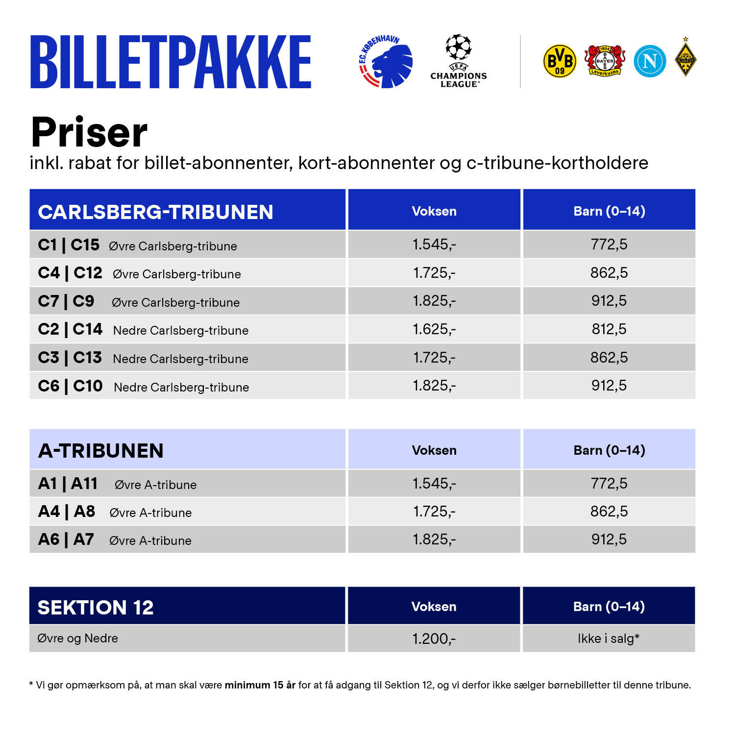 CL Billetpakke med rabat