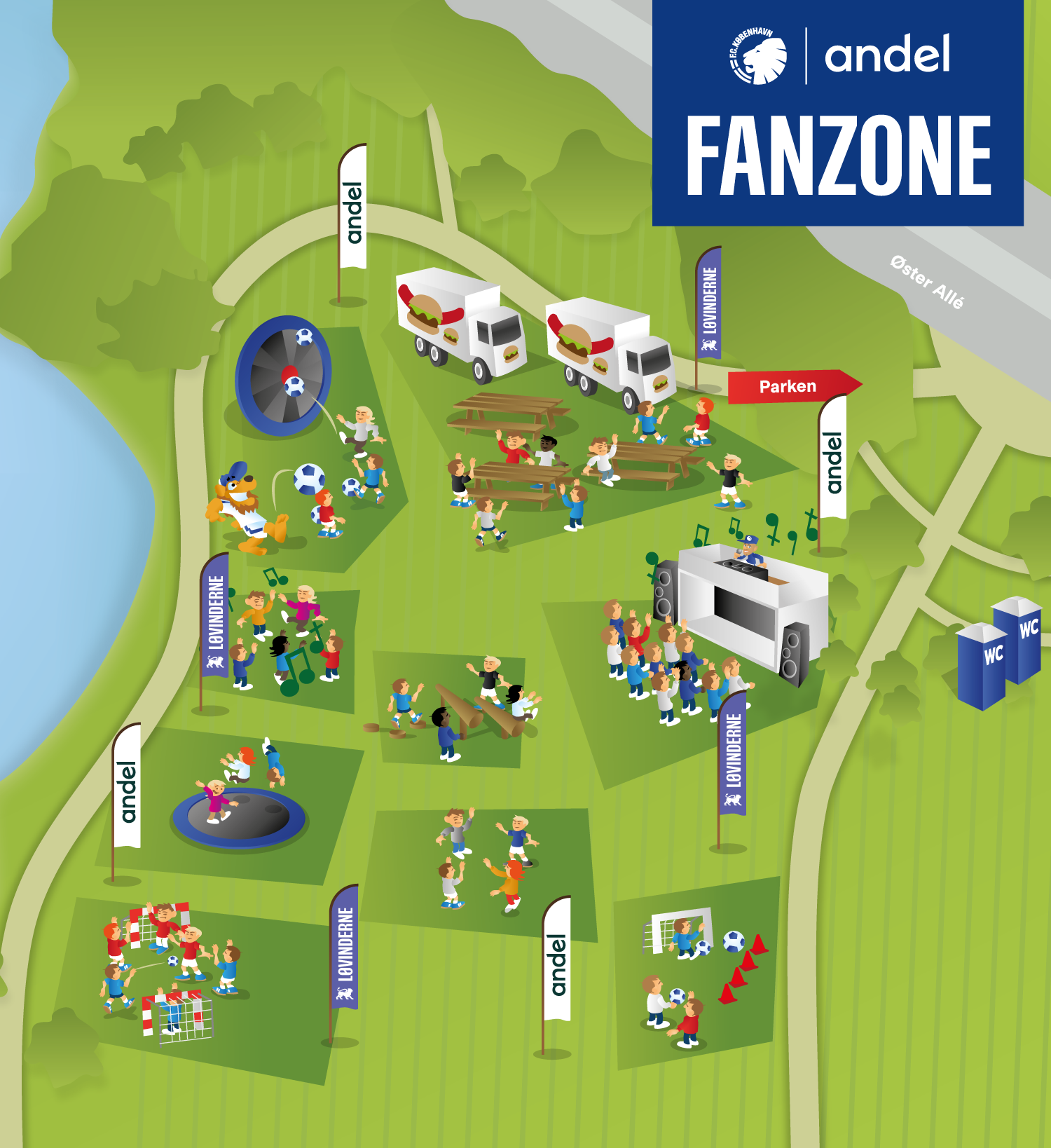 FCK x Andel Fanzone