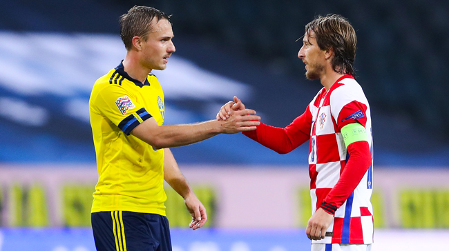 Pierre Bengtsson og Luka Modric