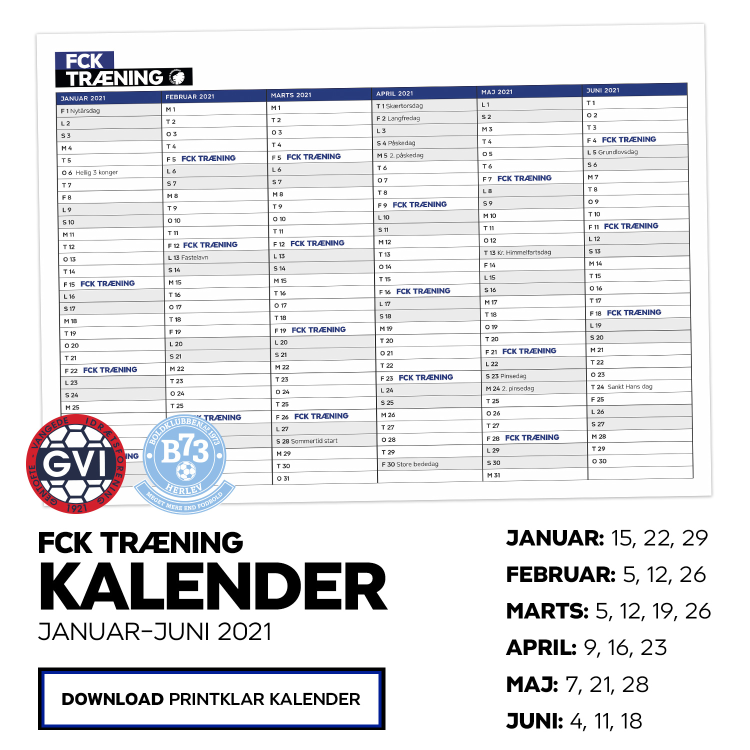 kalender herlev og gentofte