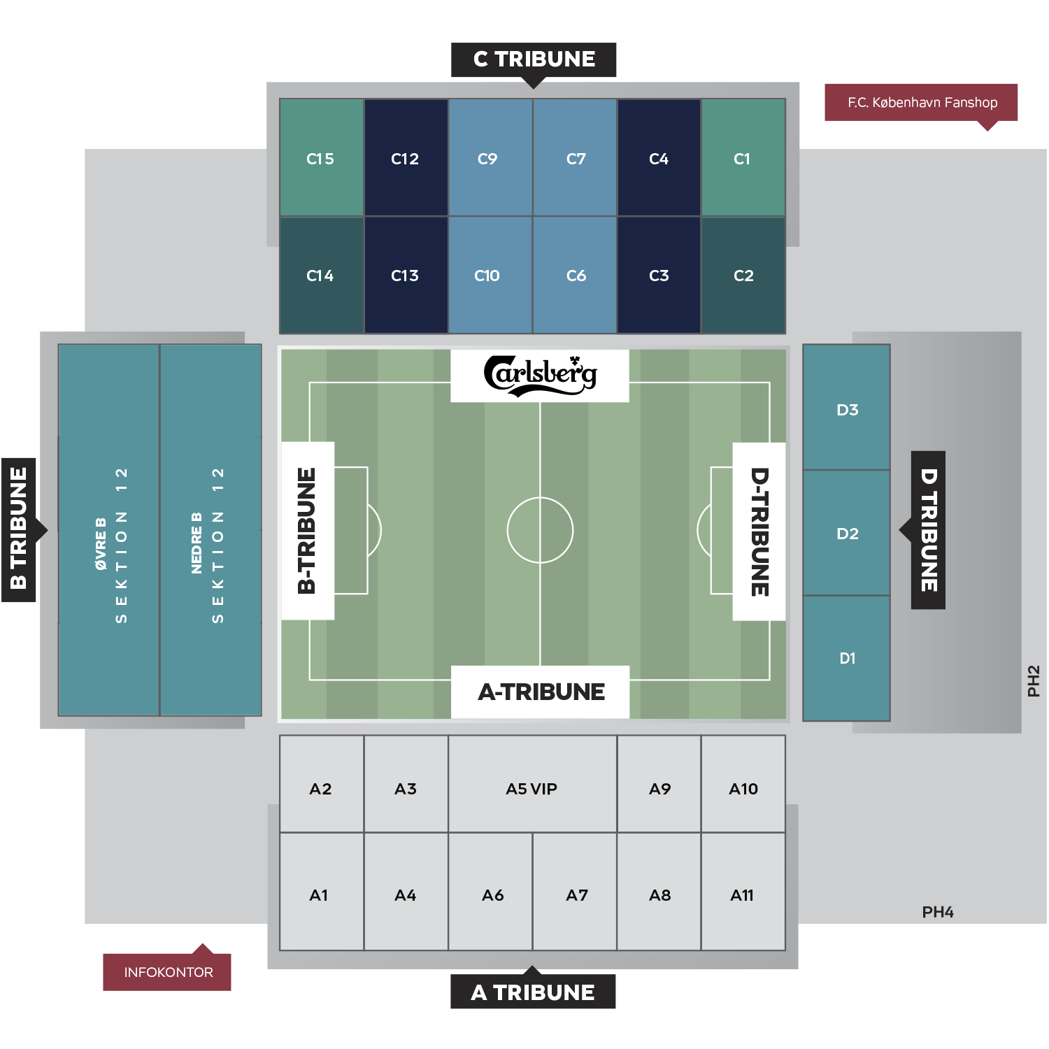 Parken stadionkort juli 2021