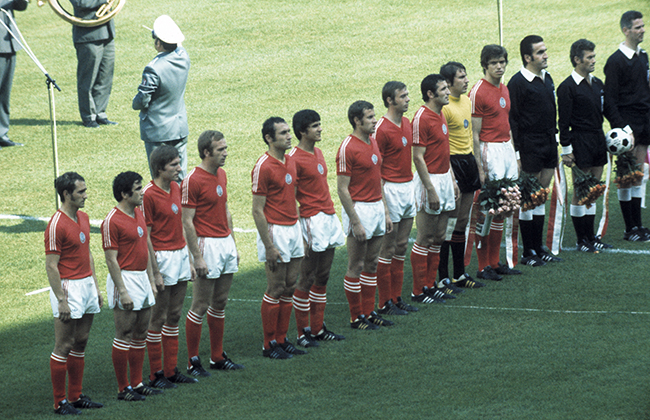 Det bulgarske VM-landshold i 1974