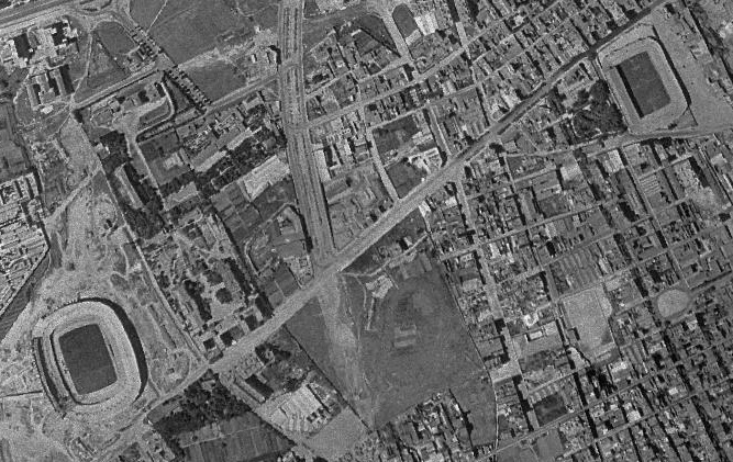 Camp Nou og Camp Les Corts