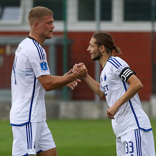 Andreas Cornelius og Rasmus Falk