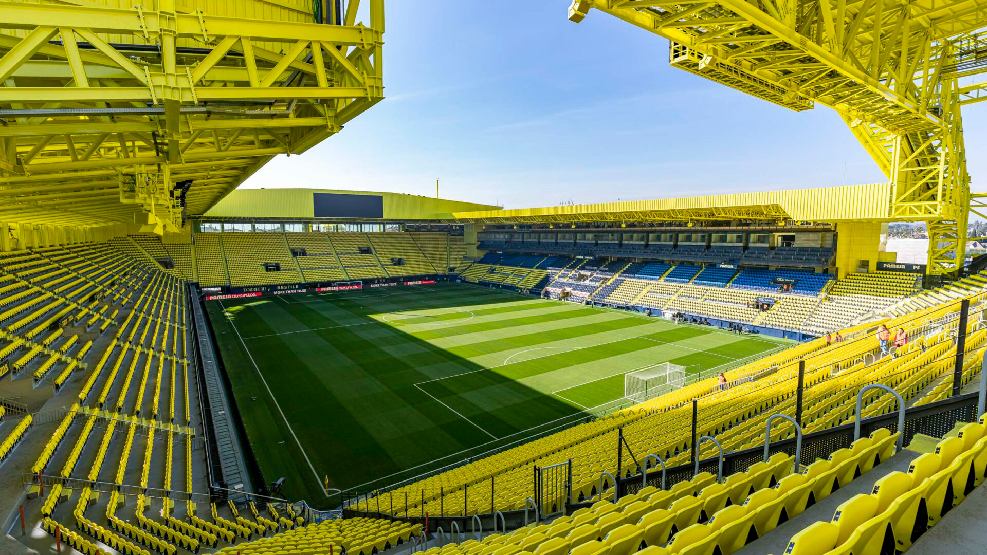 View over Estadio de la Cerámica