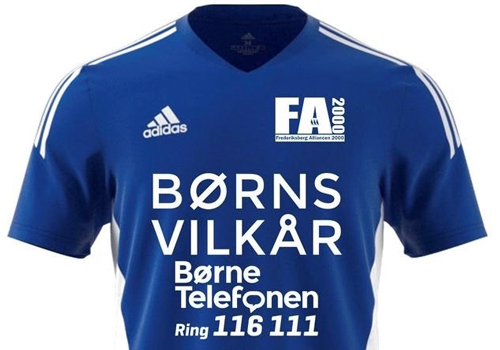 FA2000-trøje med Børns Vilkår