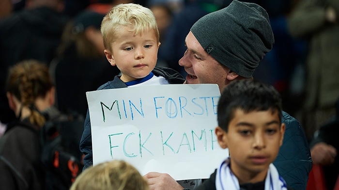 Min første FCK-kamp