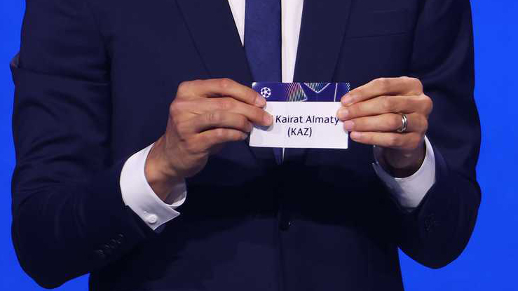 Kairat Almaty i Champions League-lodtrækningen