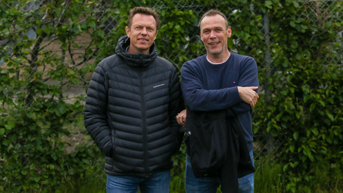 Jesper Larsen og Thomas Lauridsen