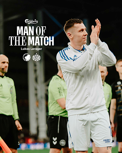 Lukas Lerager - Carlsberg Man of the Match