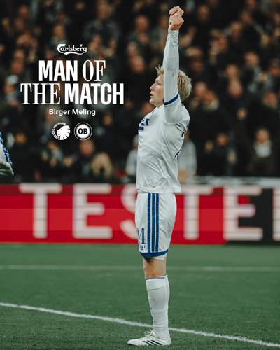 Birger Meling - Carlsberg Man of the Match