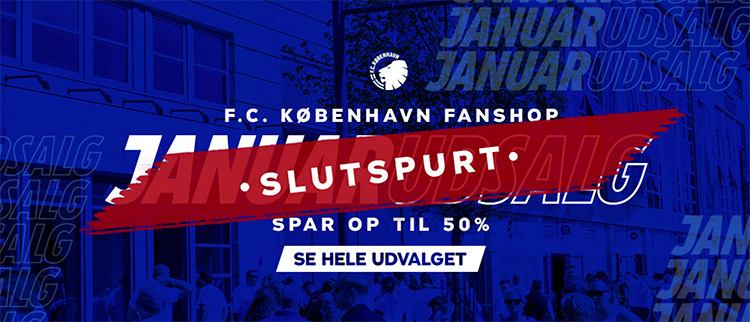 Slutspurt-udsalg i Fanshoppen