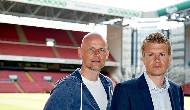 Ståle Solbakken og Johan Lange