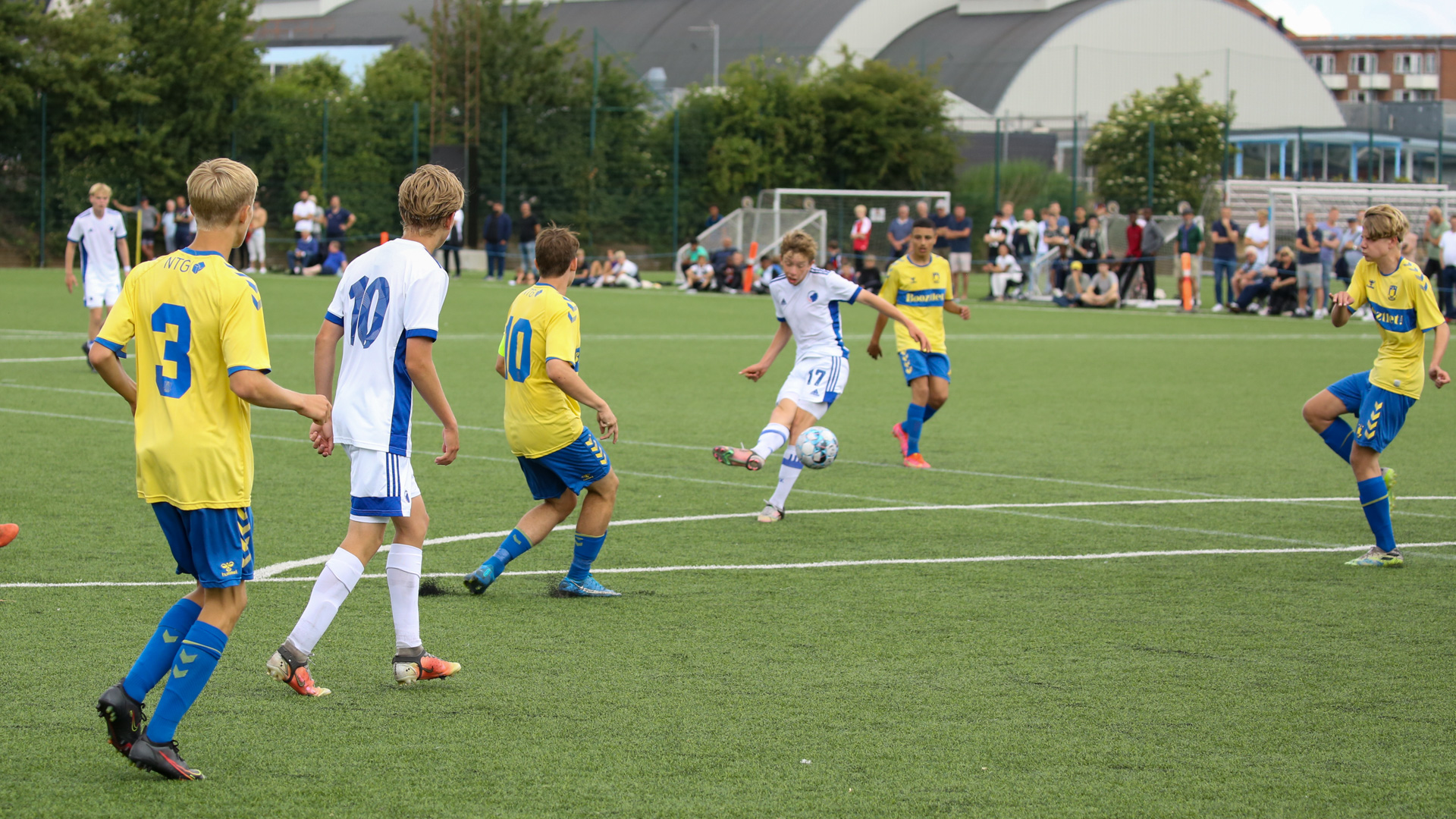 Oliver Højer udligner til 1-1 mod Brøndby