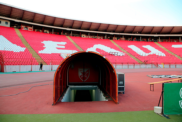 Udgangen til stadion