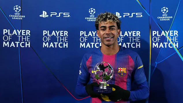 Lamine Yamal - UEFA Player of the Match