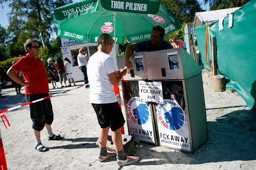 FCK-fans ved FCK AWAY-bod