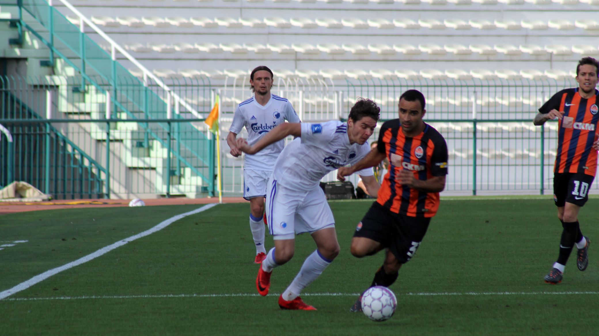 Robert Skov scorede til 1-0 i sejren over Shakthar Donetsk