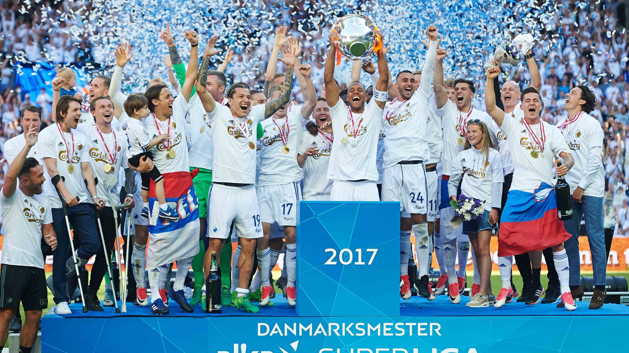 Mesterskabsfejring 2016/17 Mesterskabsfejring 2016/17