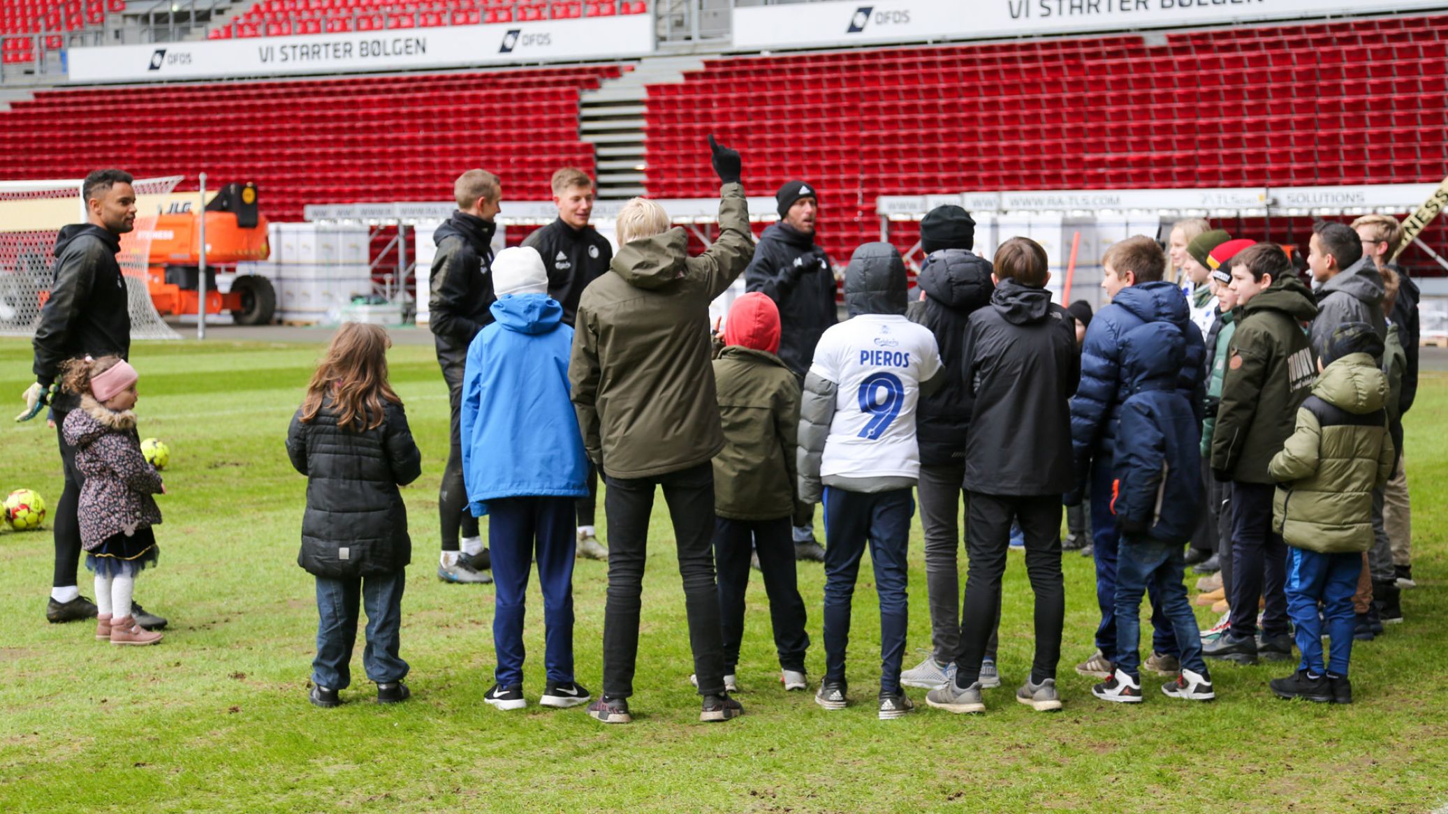 Åben træning i Telia Parken