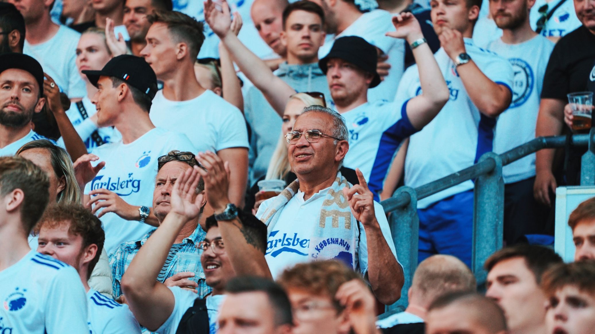 FCK-fans i Parken