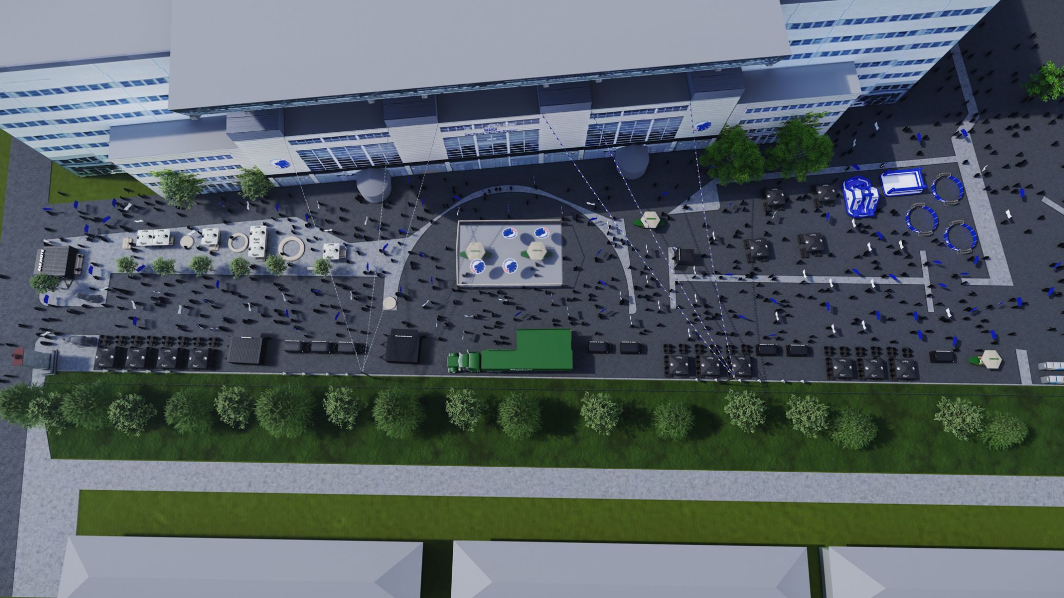 Eksempel på udformning af Fan Village Eksempel på udformning af Fan Village