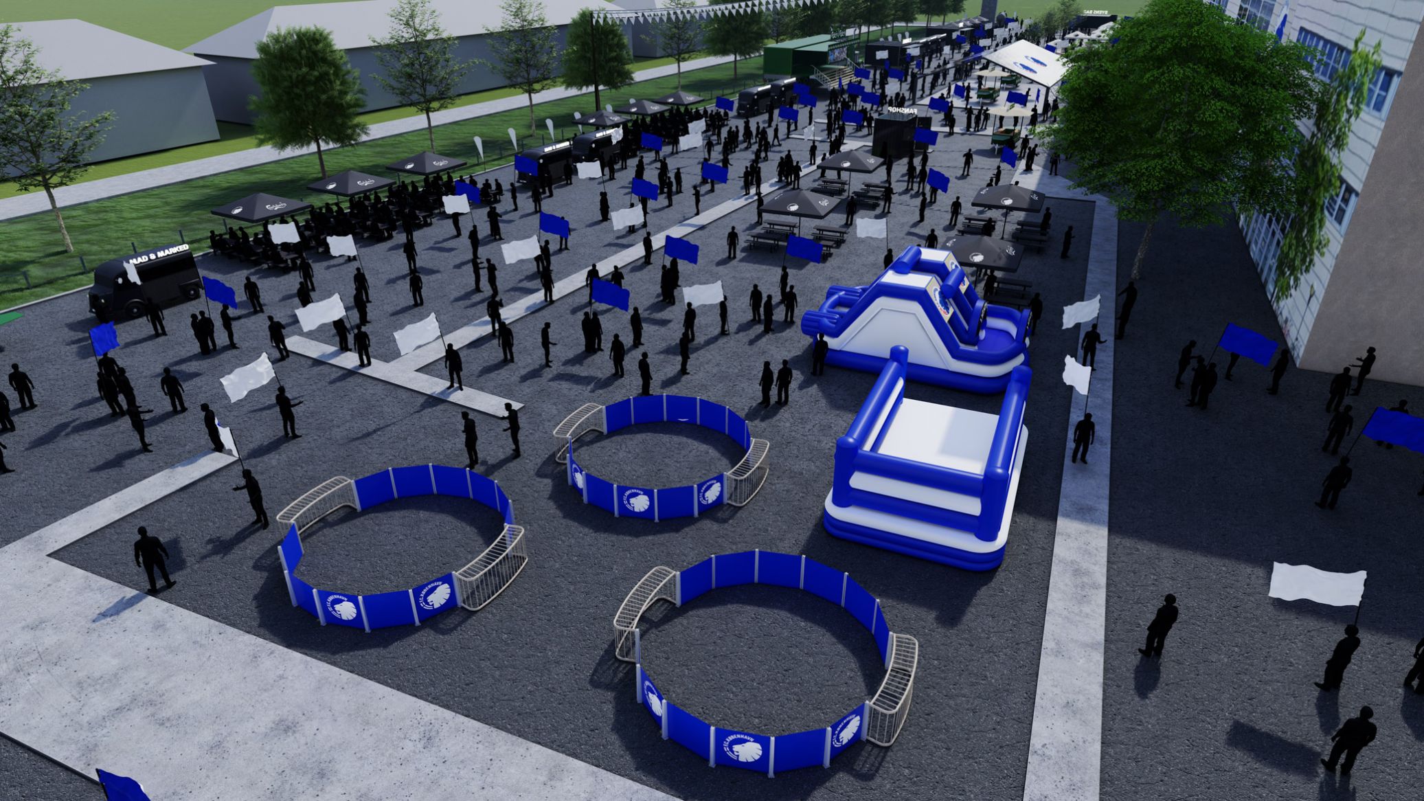 Eksempel på udformning af Fan Village Eksempel på udformning af Fan Village