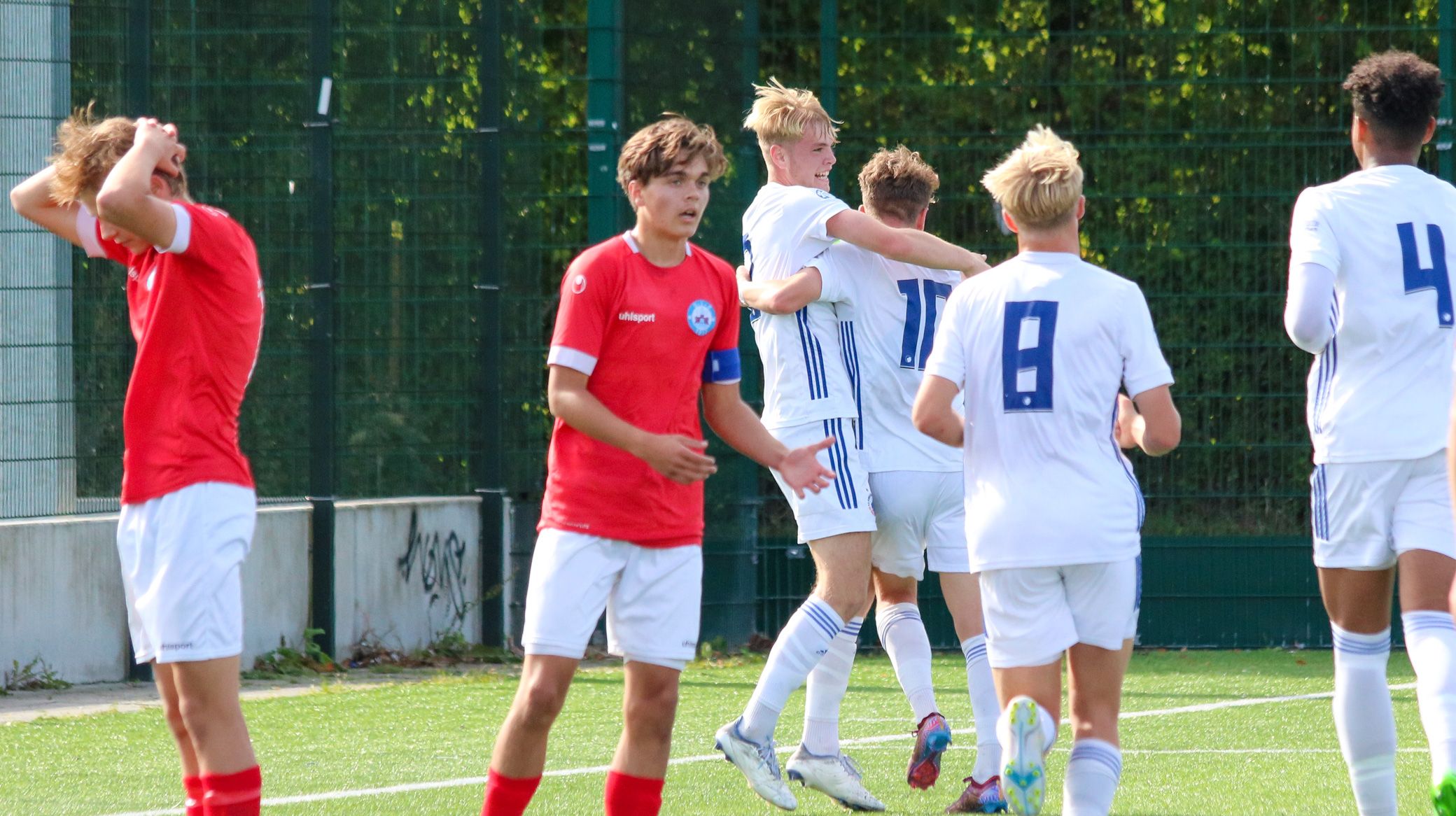 Jubel efter scoring Jubel efter scoring