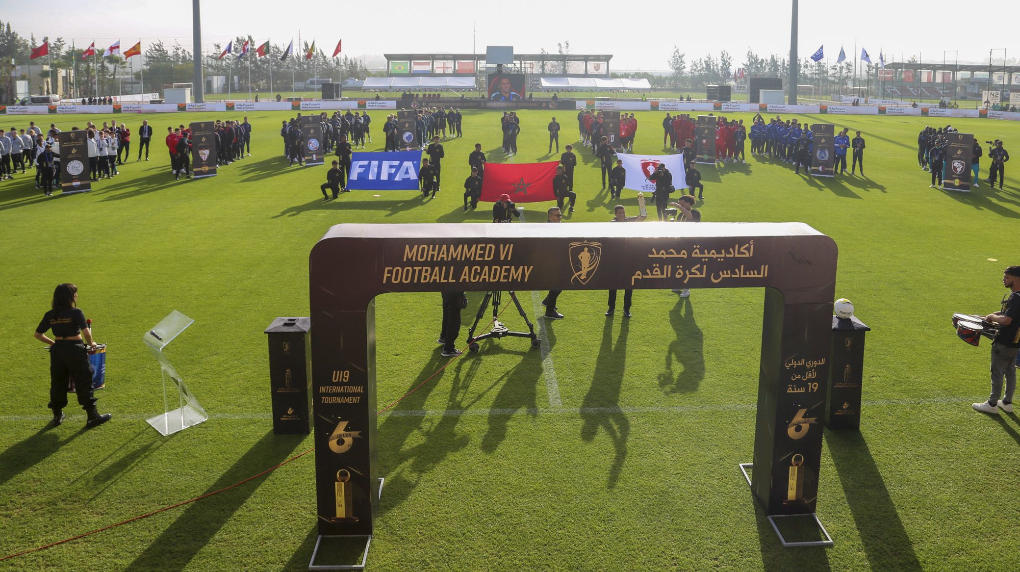 Indvielsesceremoni på The Mohammed VI Football Academy Indvielsesceremoni på The Mohammed VI Football Academy