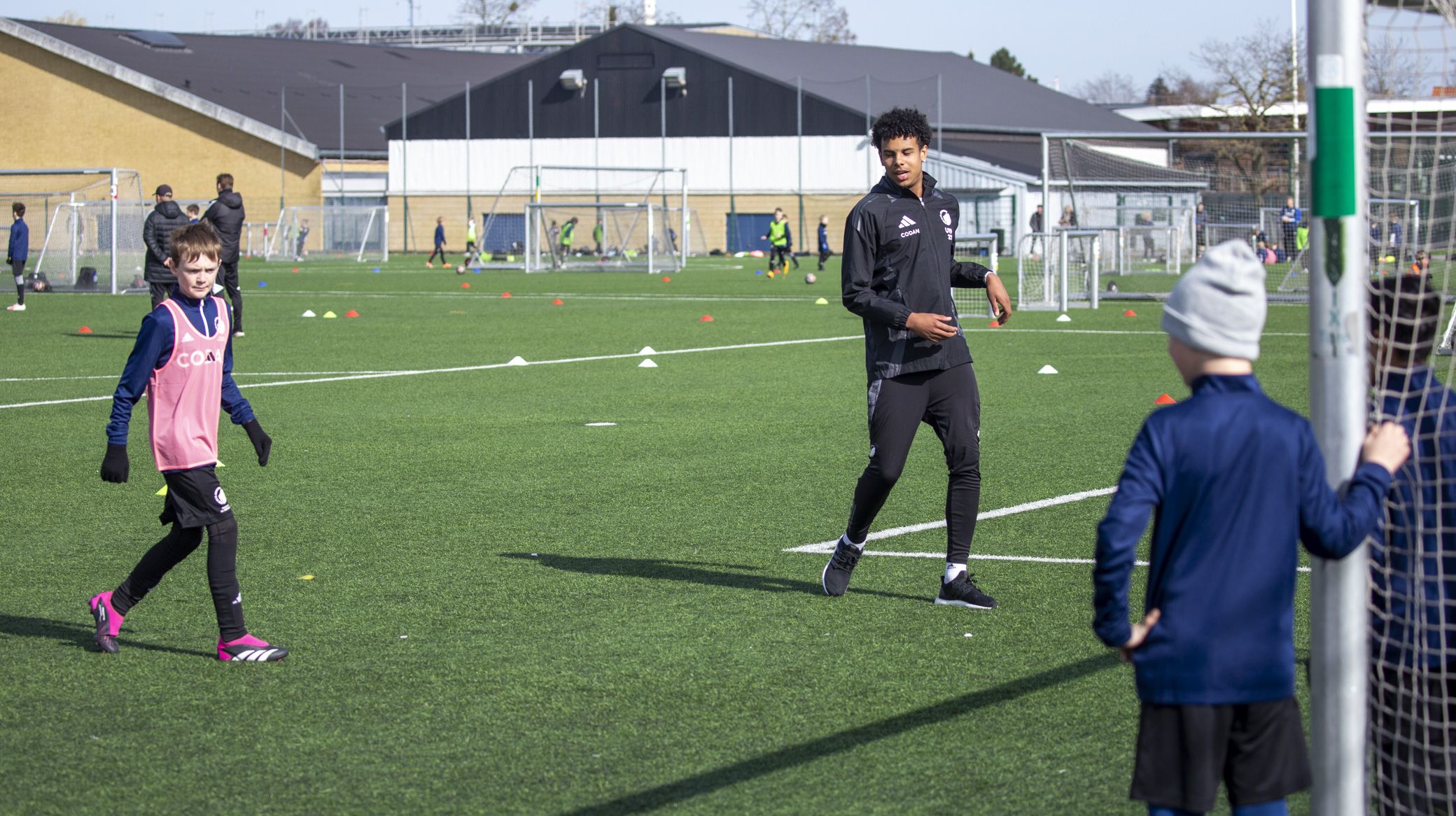 FCK Camp med William Glindtvad fra U19-truppen FCK Camp med William Glindtvad fra U19-truppen