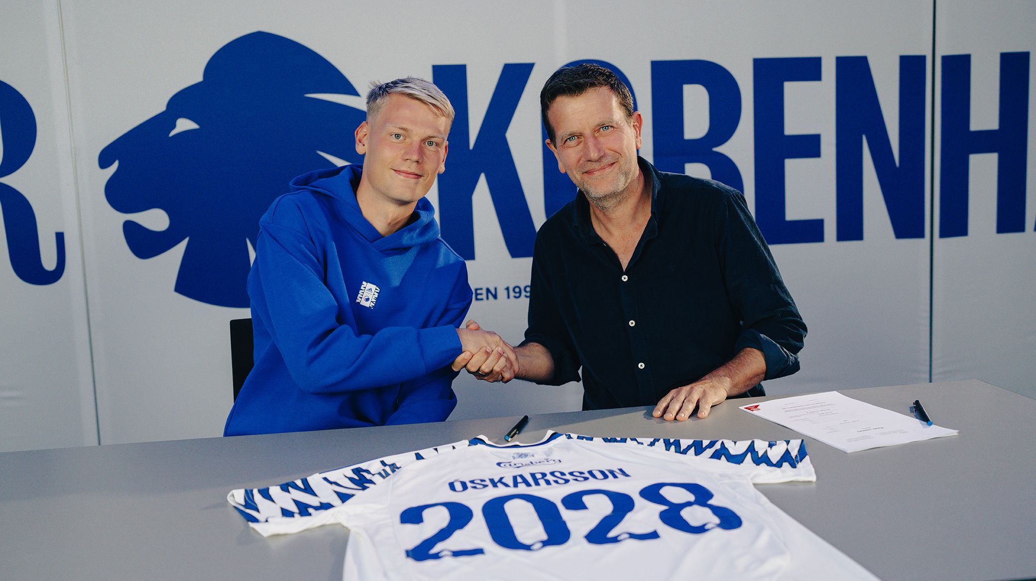 Orri Óskarsson og Sune Smith-Nielsen Orri Óskarsson og Sune Smith-Nielsen