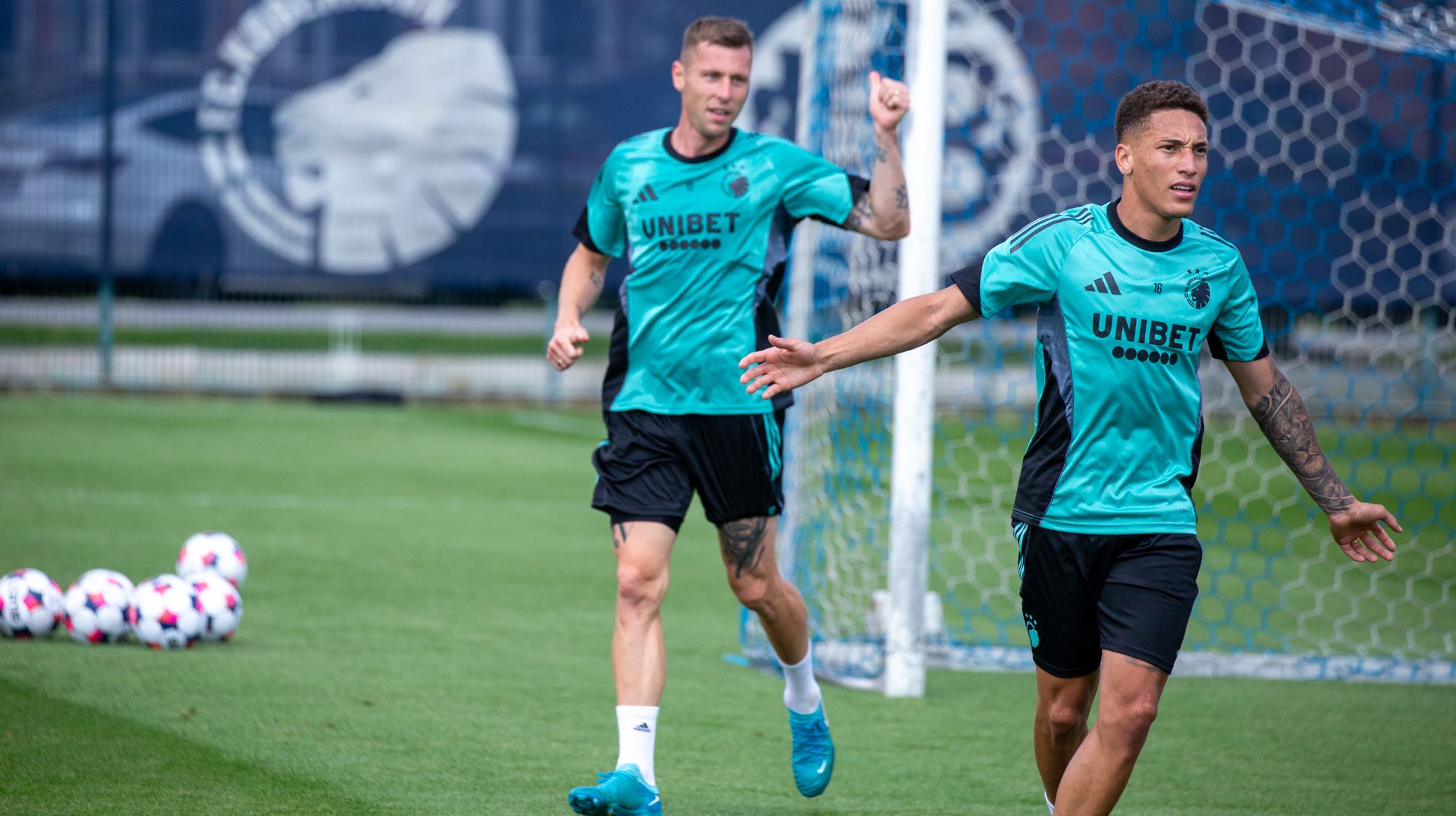 Robert Silva og Lukas Lerager Robert Silva og Lukas Lerager