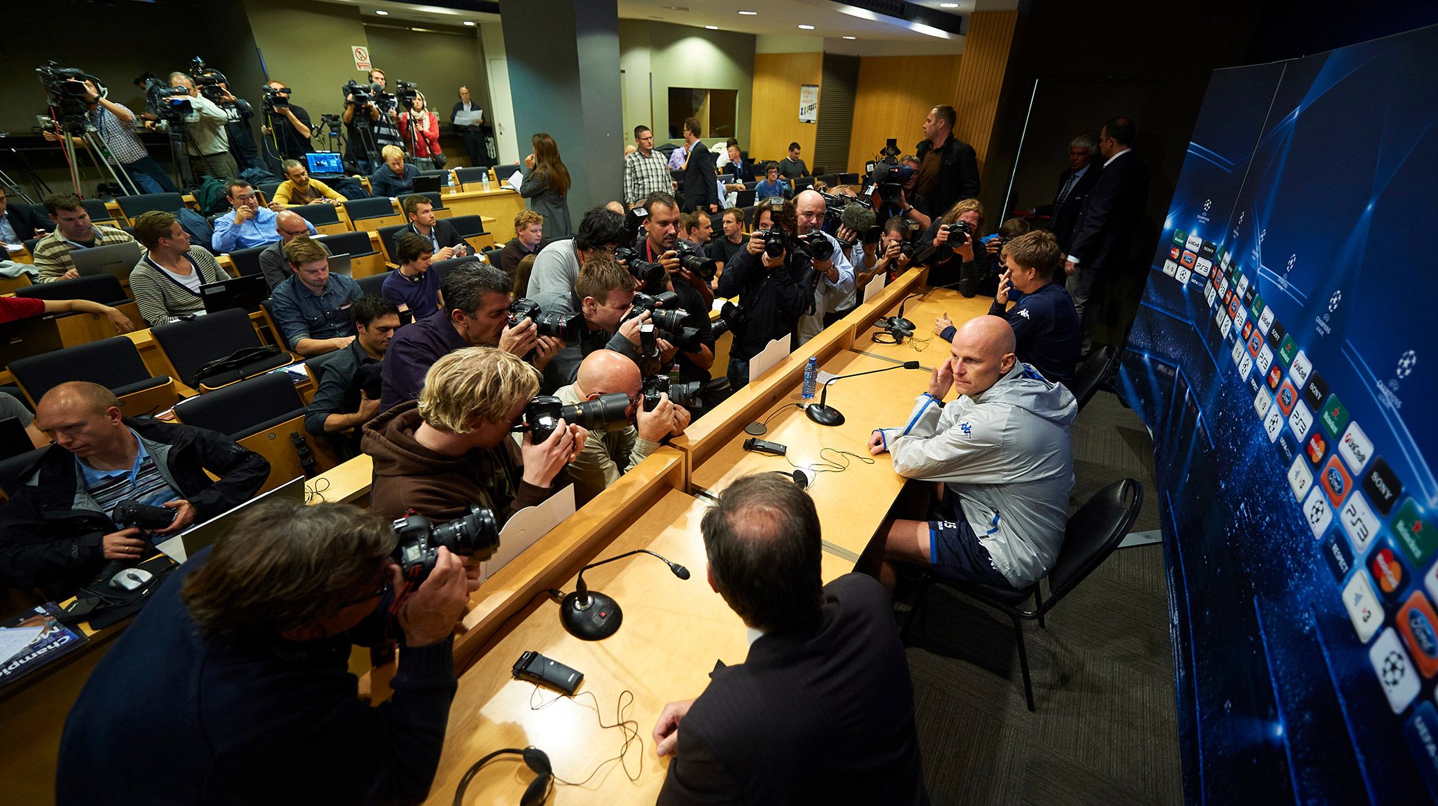Pressekonference på Camp Nou