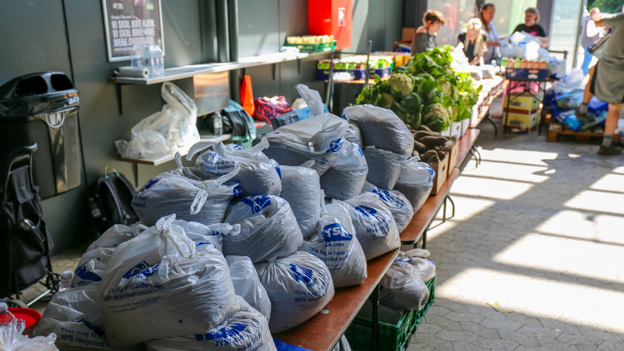 Maudlevering fra Parken i samarbejde med Stop Spild Lokalt