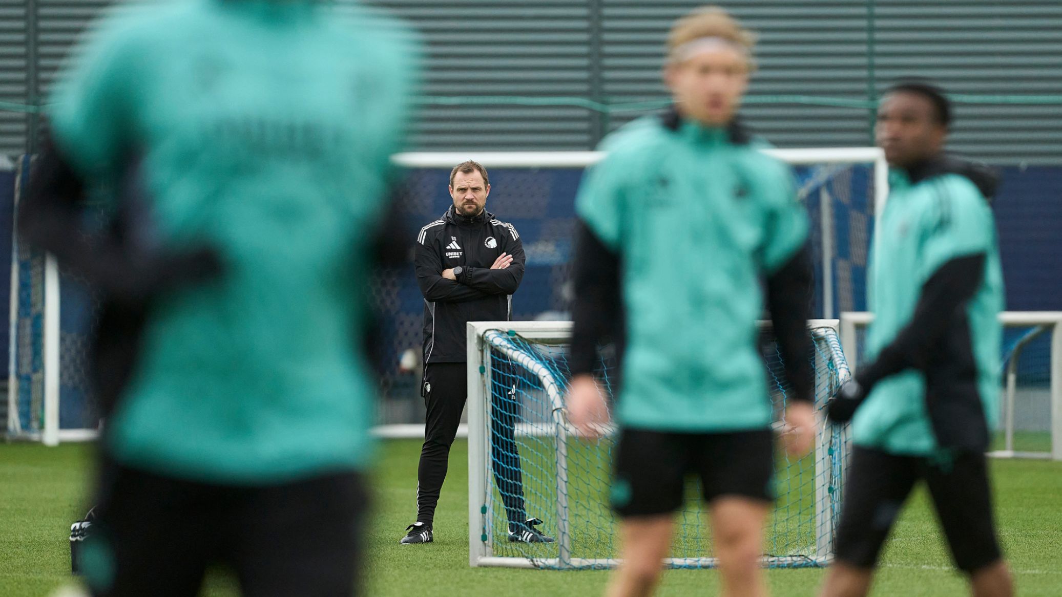 Bo Svensson på træningsbanen på Nummer 10