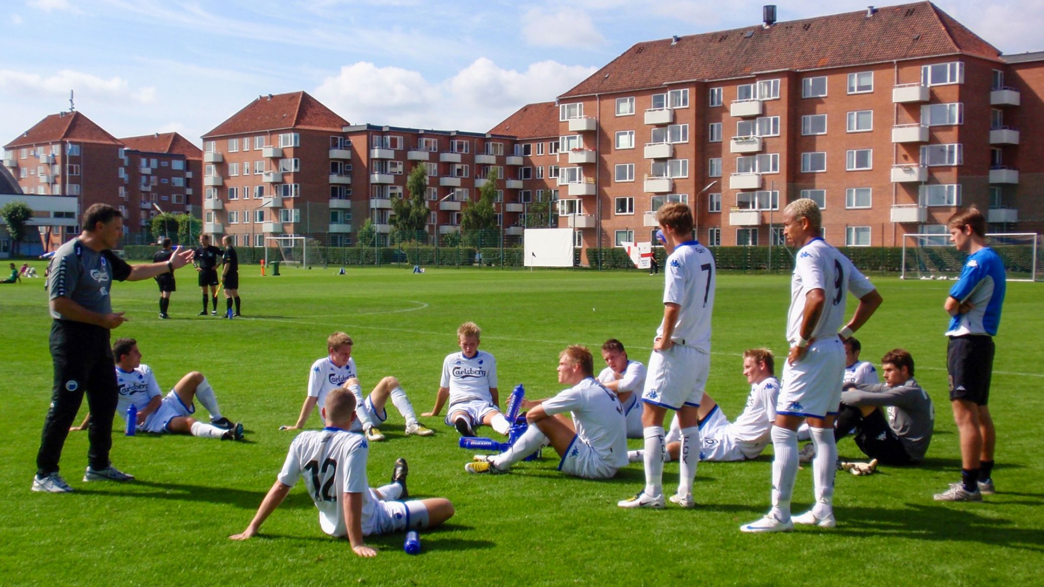 Niels Sørensen, træner for KB/FCK