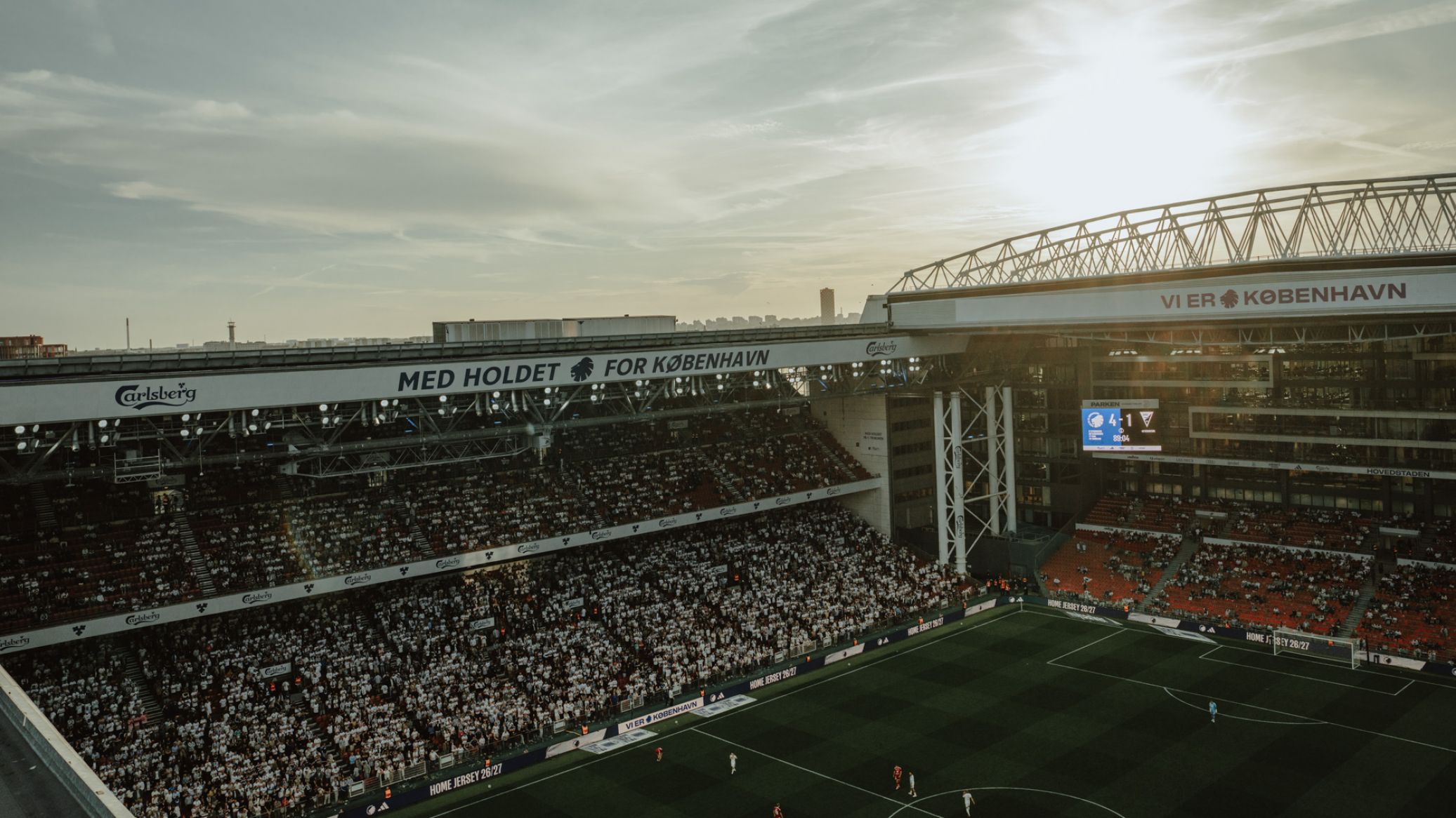 View over Parken