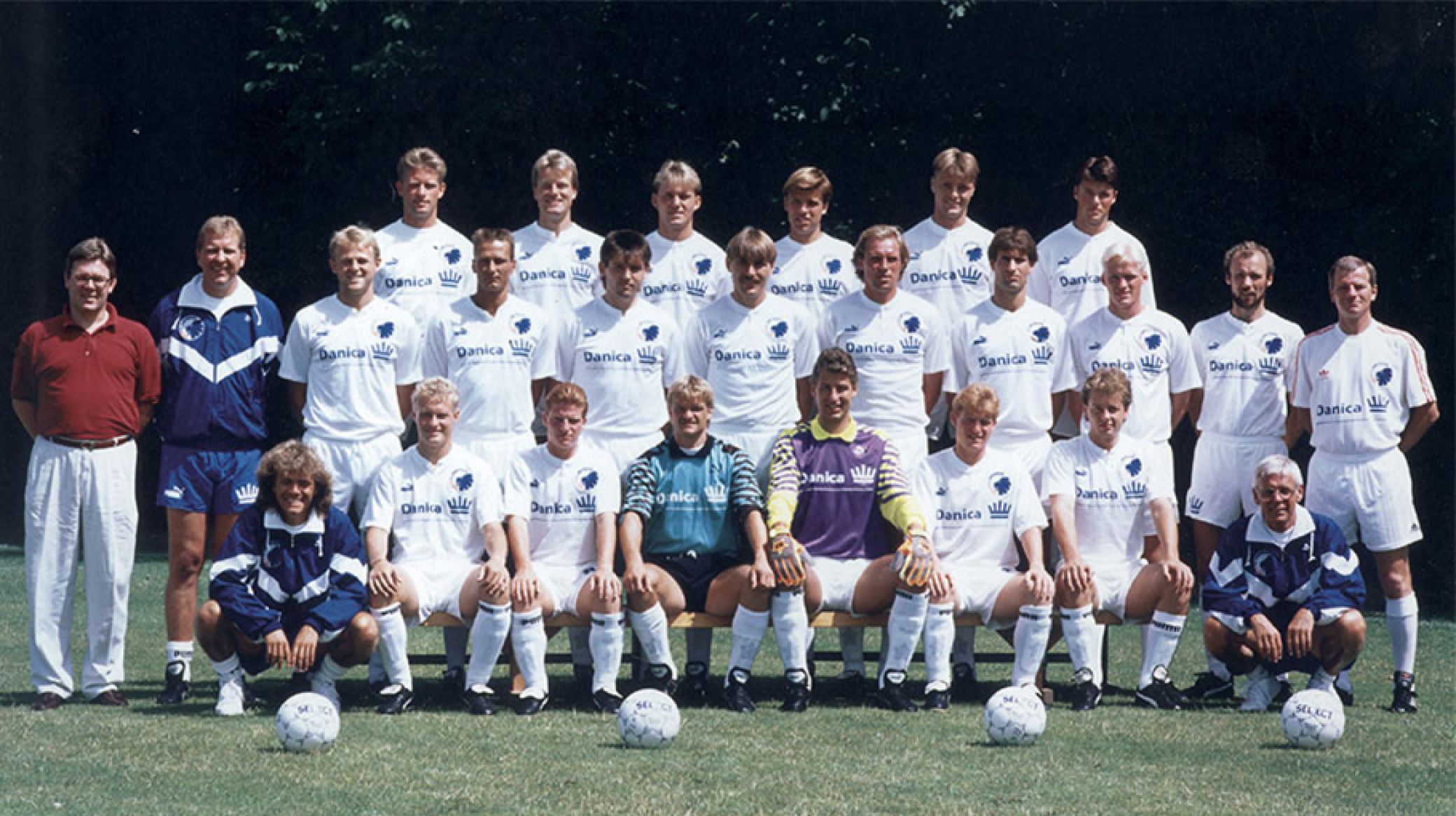 F.C. København holdfoto 1992