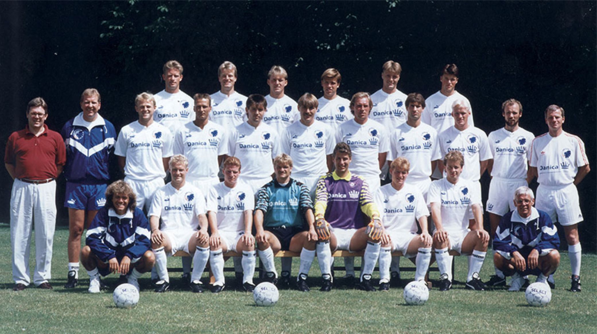 F.C. København holdfoto 1992