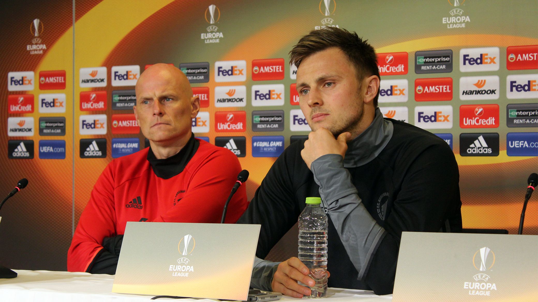 Pressemøde med Ståle og William Pressemøde med Ståle og William