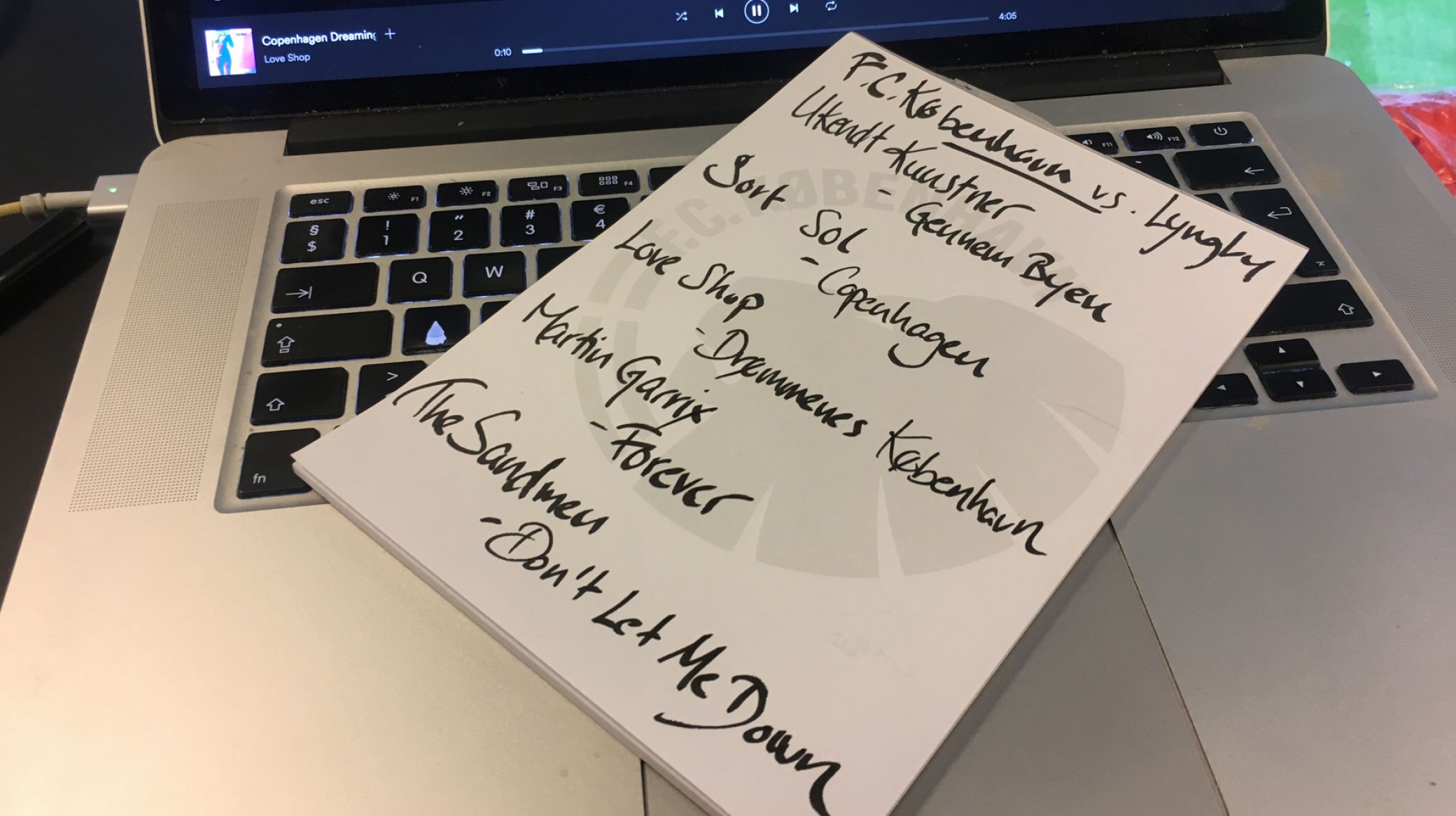 Playliste mod Lyngby Playliste mod Lyngby