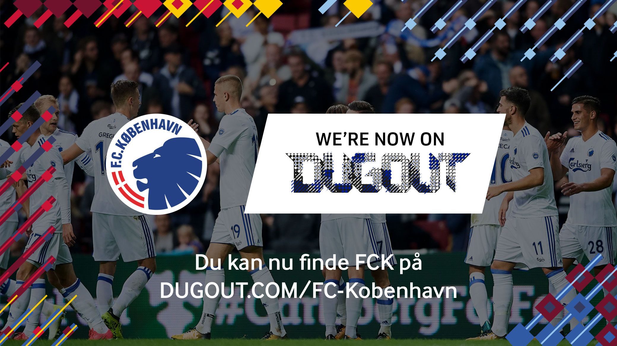 F.C. København er nu på Dugout. F.C. København er nu på Dugout.